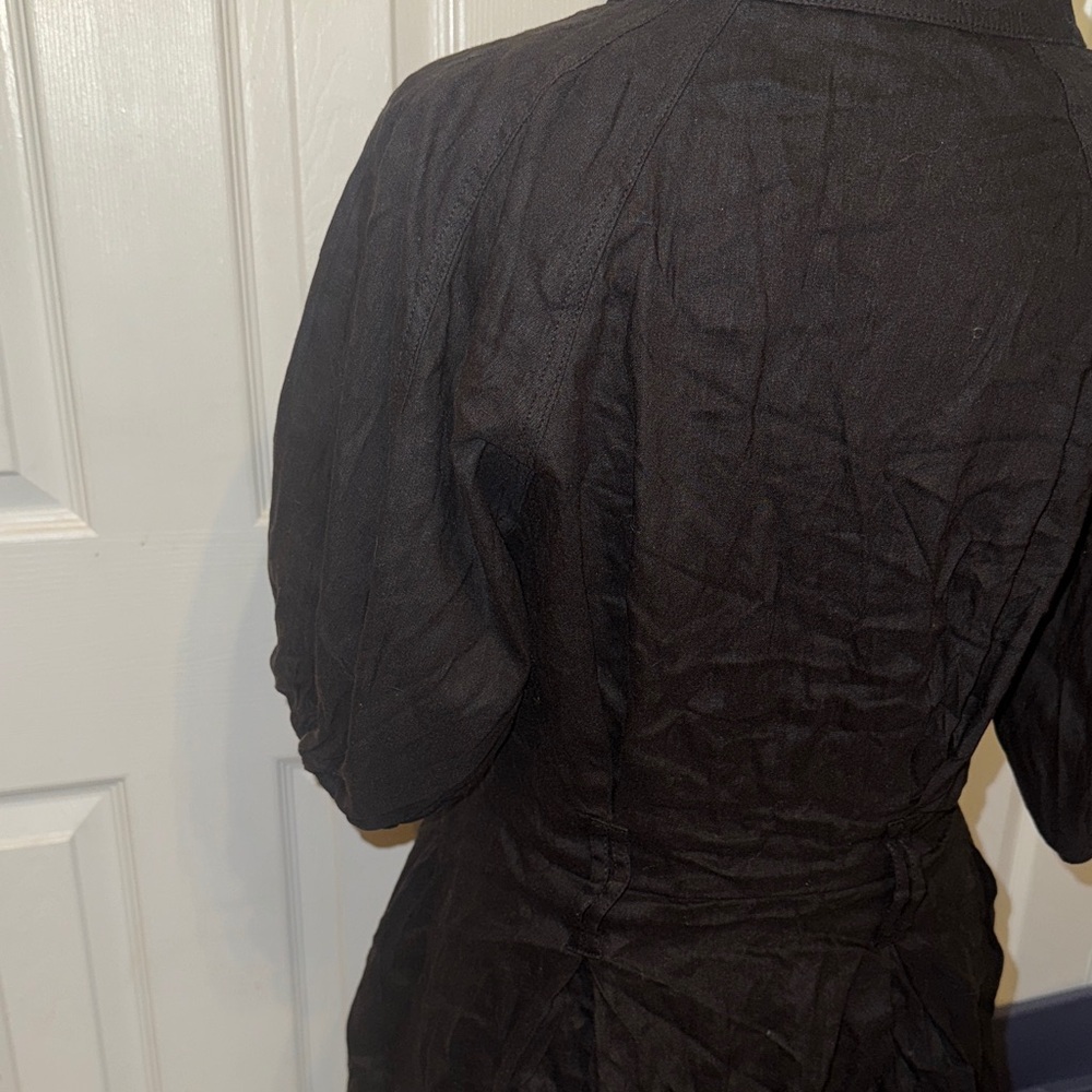 Chic Black Long Sleeve Dress - Picture 12 of 13